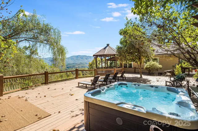 a view of outdoor space with seating area