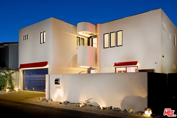 a front view of a house with entryway