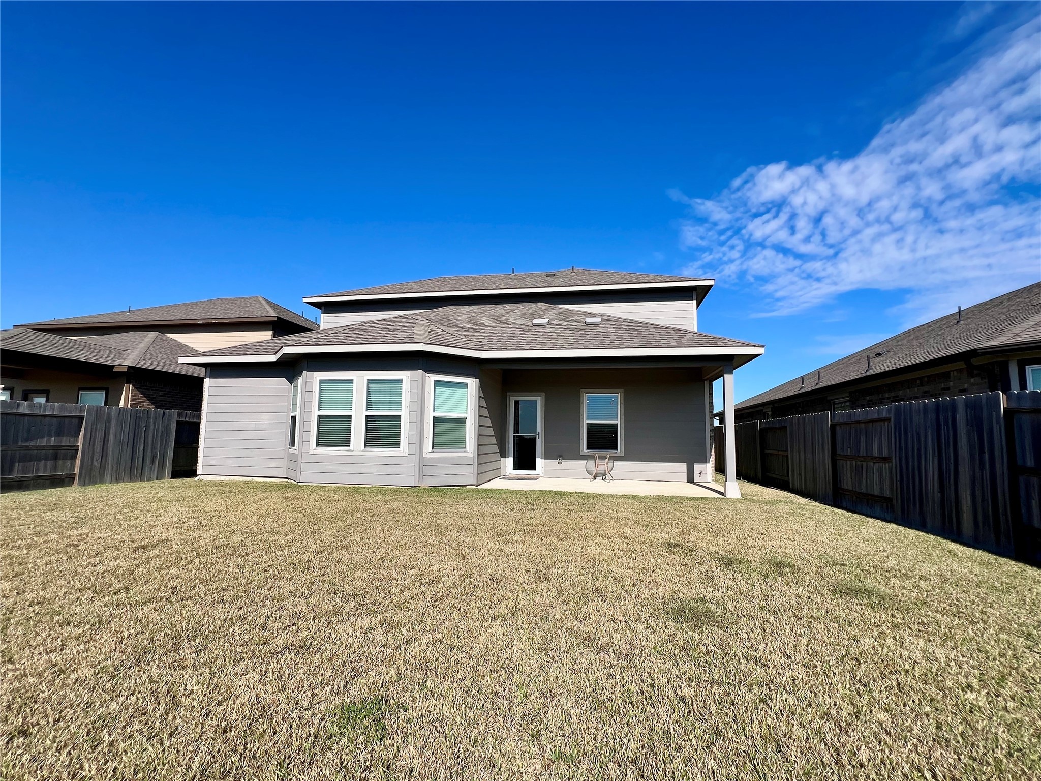 10013 Hermann Trace Texas City, TX 77591 - Photo 22 of 22 a house with yard in front of it