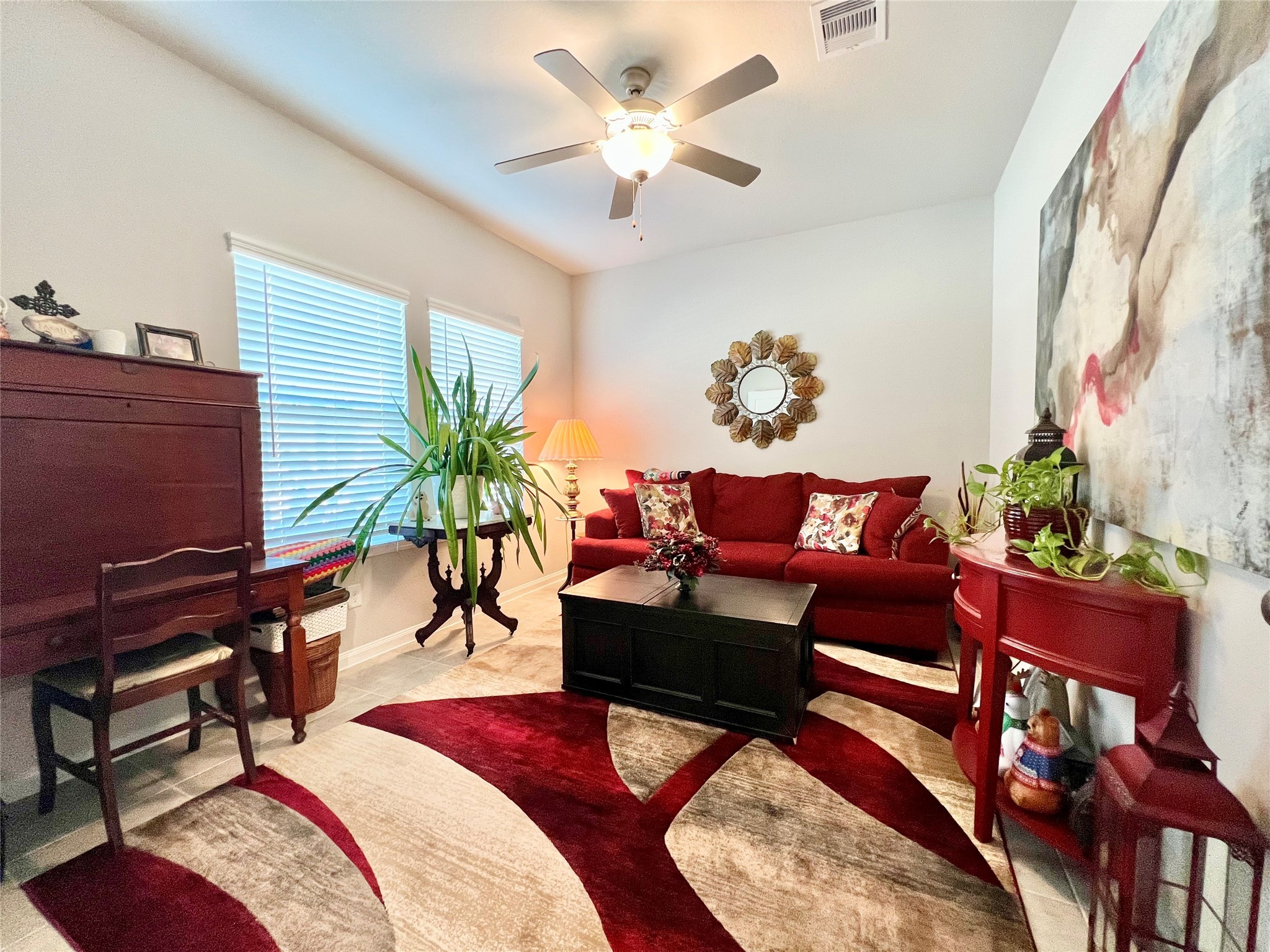10013 Hermann Trace Texas City, TX 77591 - Photo 3 of 22 a living room with furniture and wooden floor