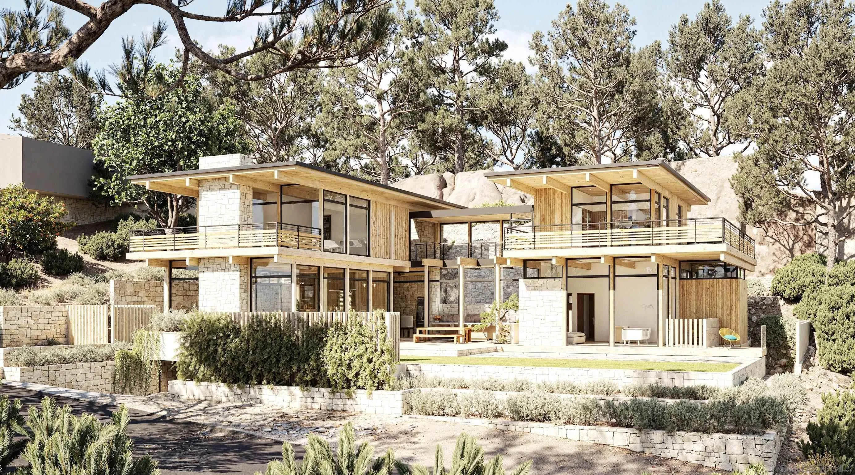 0 Hidden Pines Road Del Mar, CA 92014 - Photo 2 of 28 a view of a building with a yard