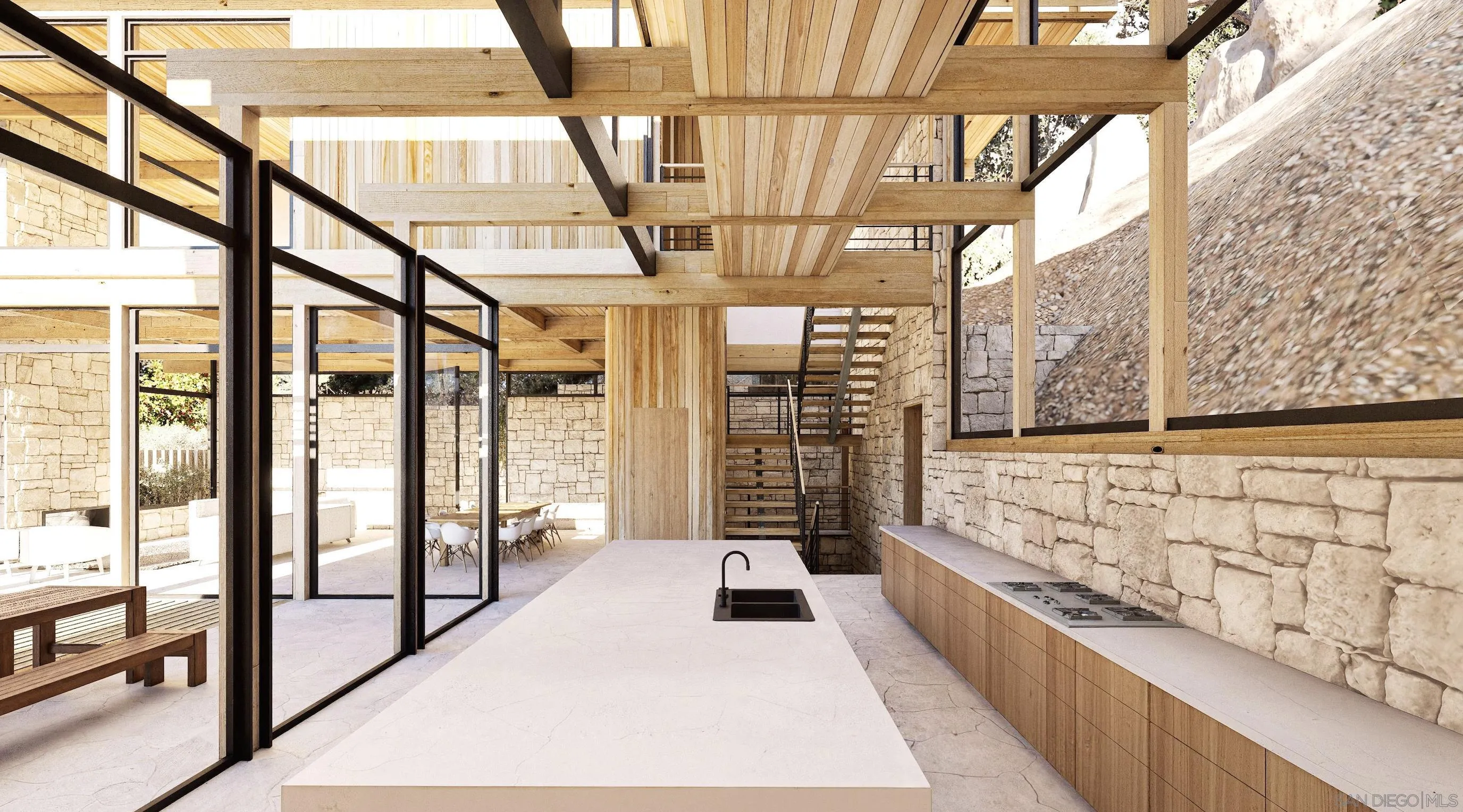 0 Hidden Pines Road Del Mar, CA 92014 - Photo 9 of 28 a large white building with glass windows