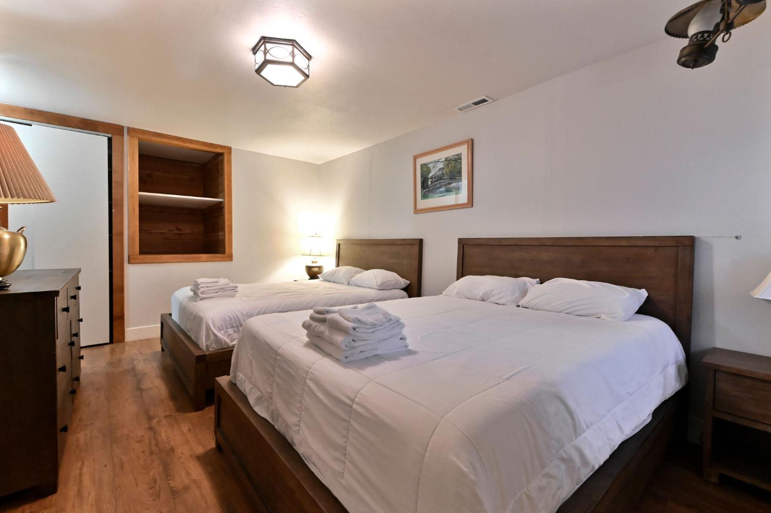 5276 Highway 4 Murphys, CA 95247 - Photo 45 of 69 a bedroom with a bed and a flat screen tv