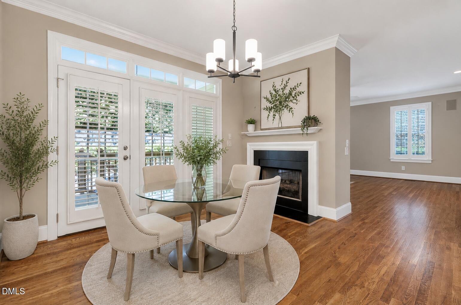 812 Running Brook Trail Raleigh, NC 27609 - Photo 16 of 52 Kitchen nook rendering