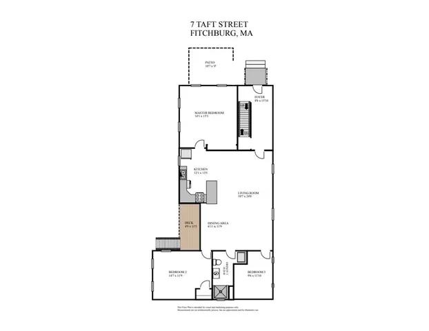 $2,339 | 7 Taft Street, Unit 1, Fitchburg, MA 01420
