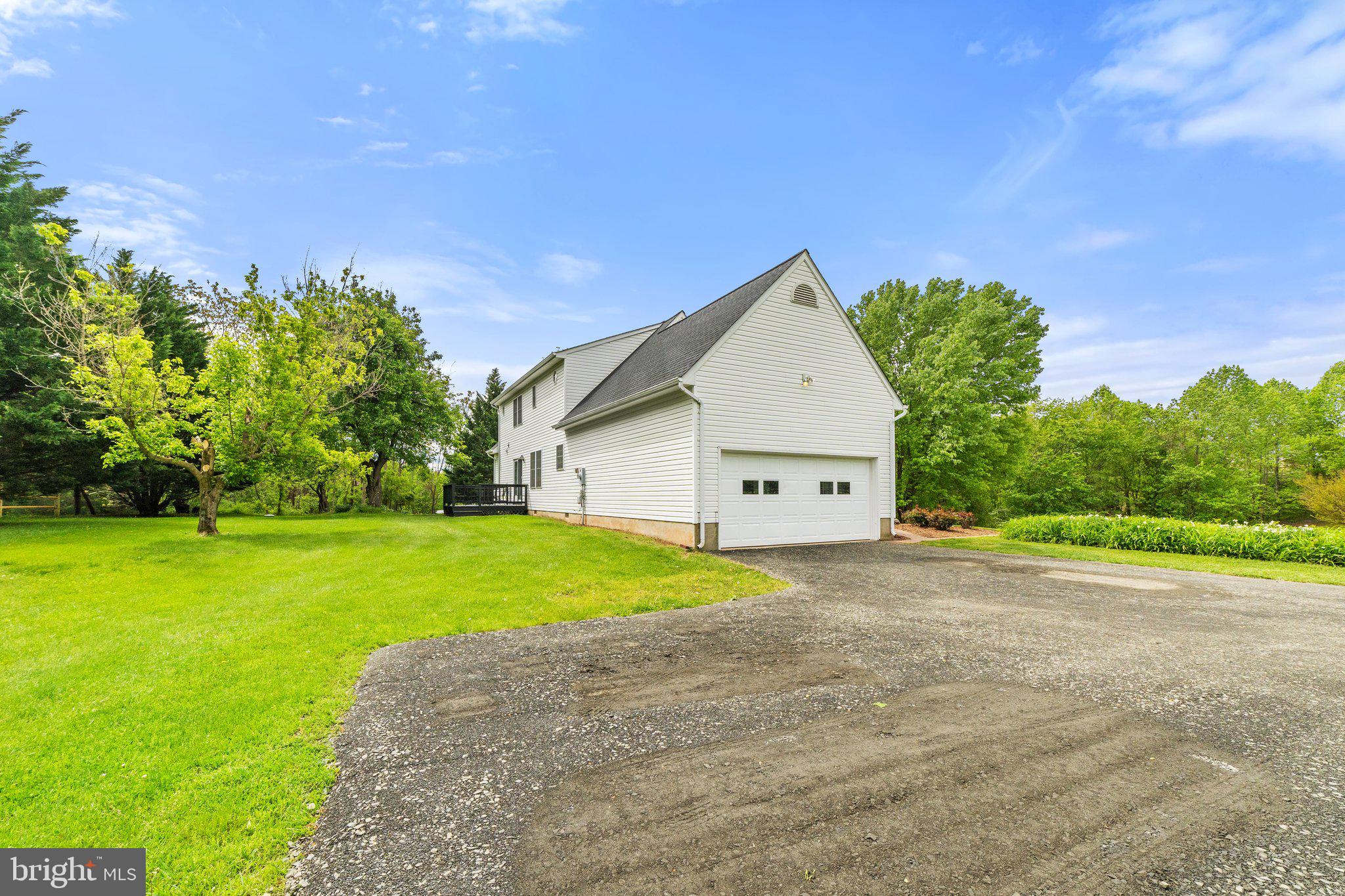 17190 Waterloo Road Amissville, VA 20106 - Photo 44 of 49 Plenty of Parking in Gravel Drive & 2 Car Garage