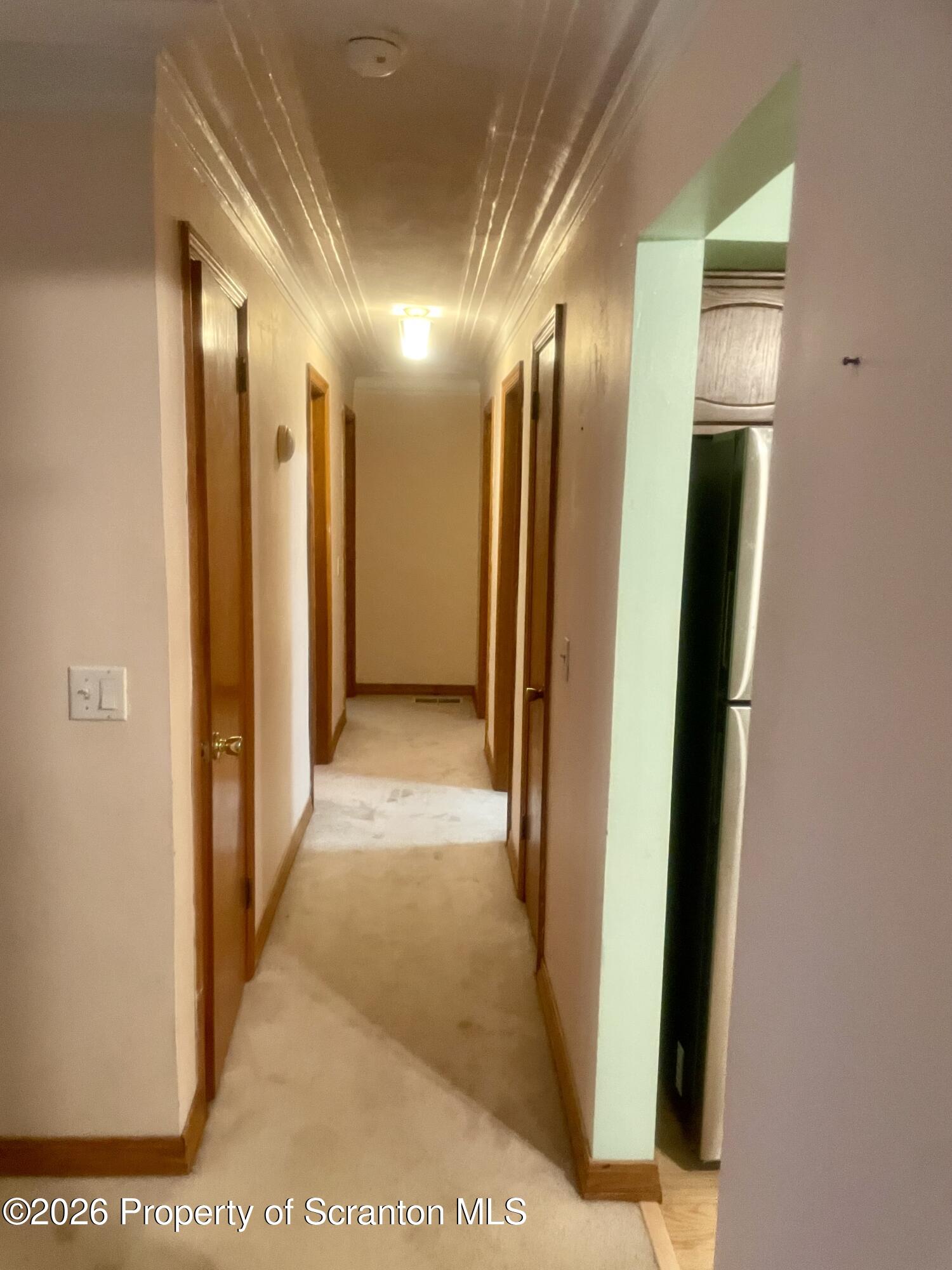 1677 Beaver Pond Road Clarks Summit, PA 18411 - Photo 7 of 21 a view of hallway with stainless steel appliances
