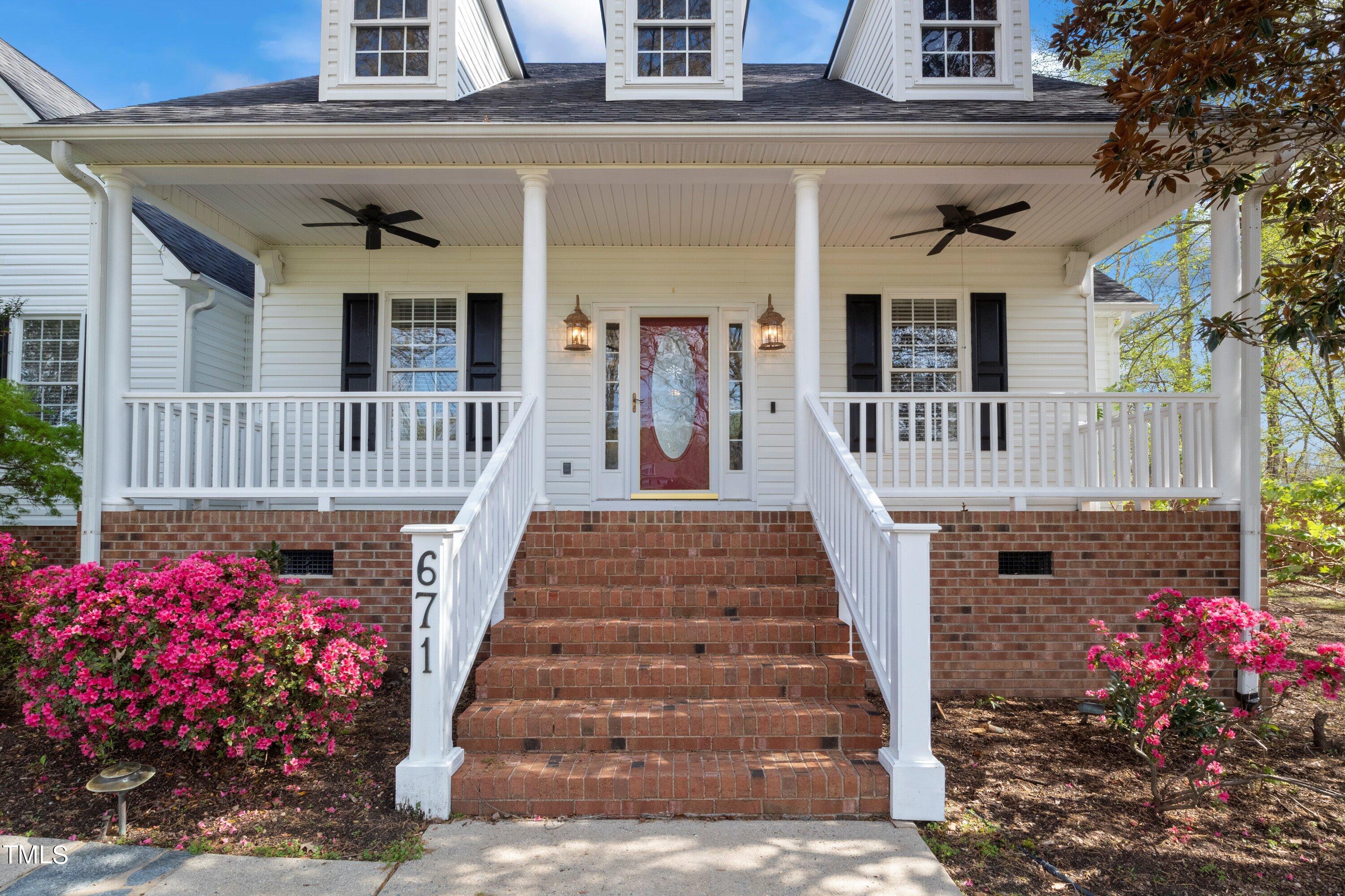 671 Old Evans Road Garner, NC 27529 - Photo 3 of 44 front view of a house