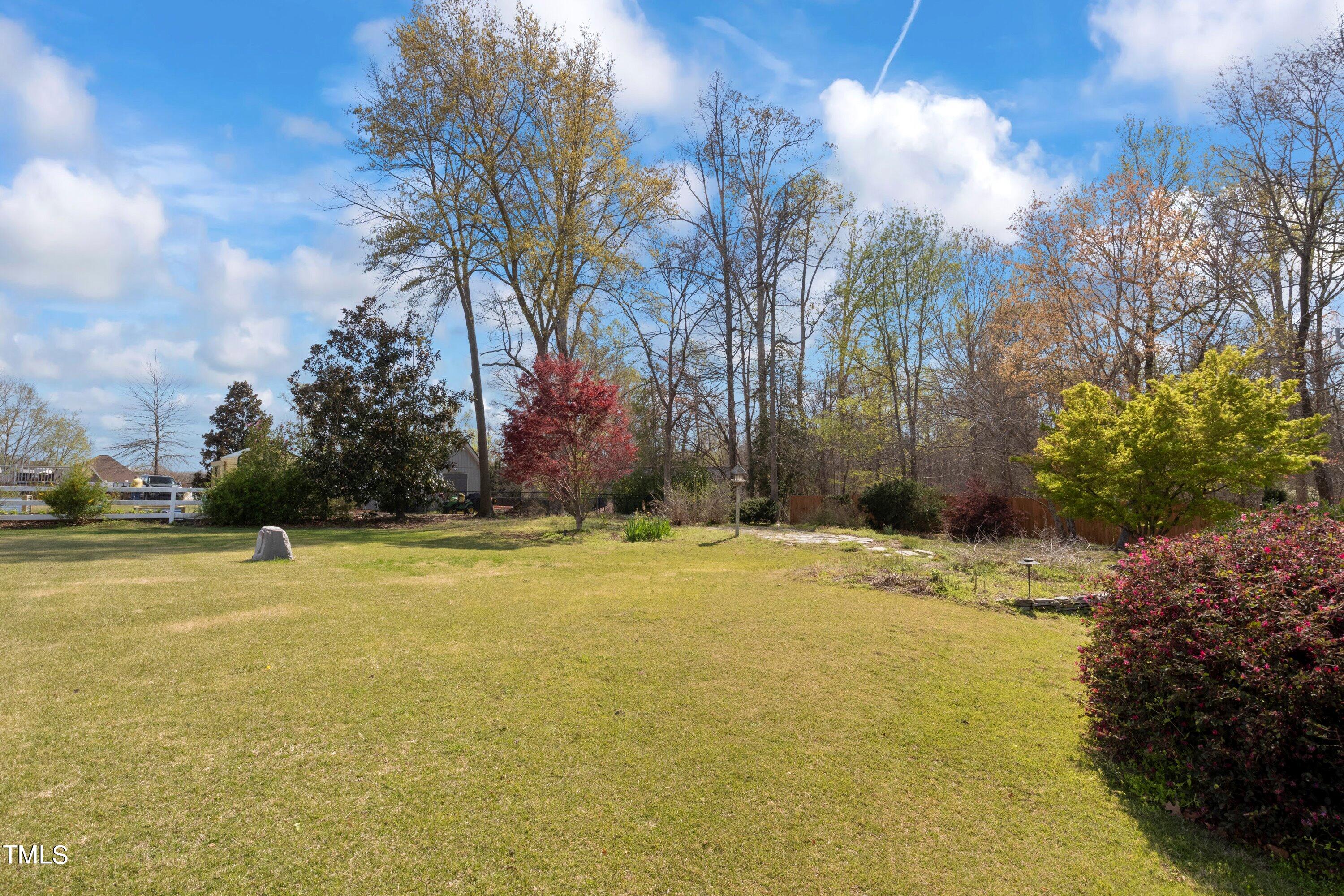 671 Old Evans Road Garner, NC 27529 - Photo 32 of 44 a view of a swimming pool and an outdoor space