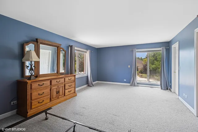 a room with furniture and window