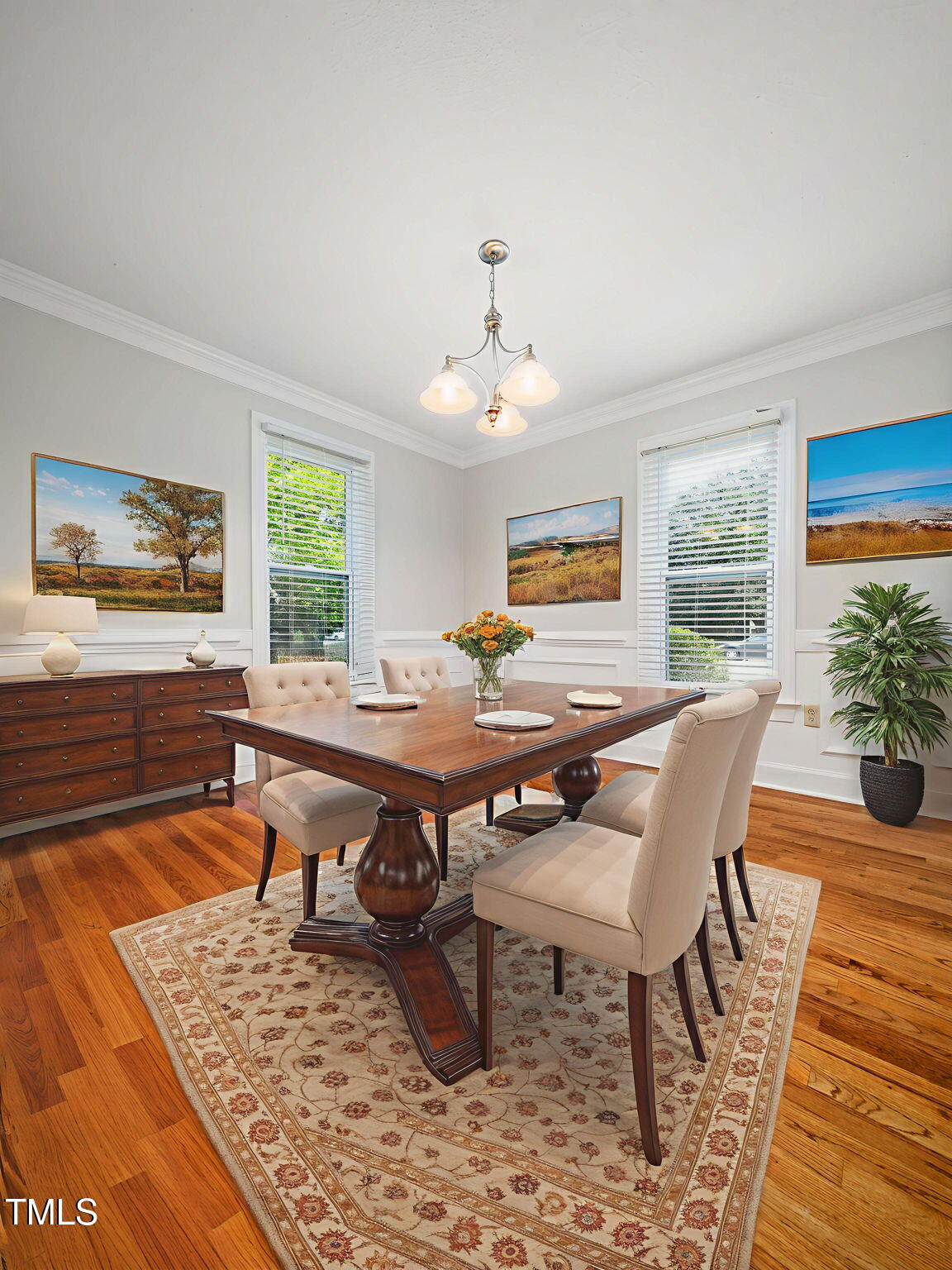 3909 Iron Horse Road Raleigh, NC 27616 - Photo 15 of 47 a workspace with wooden floor
