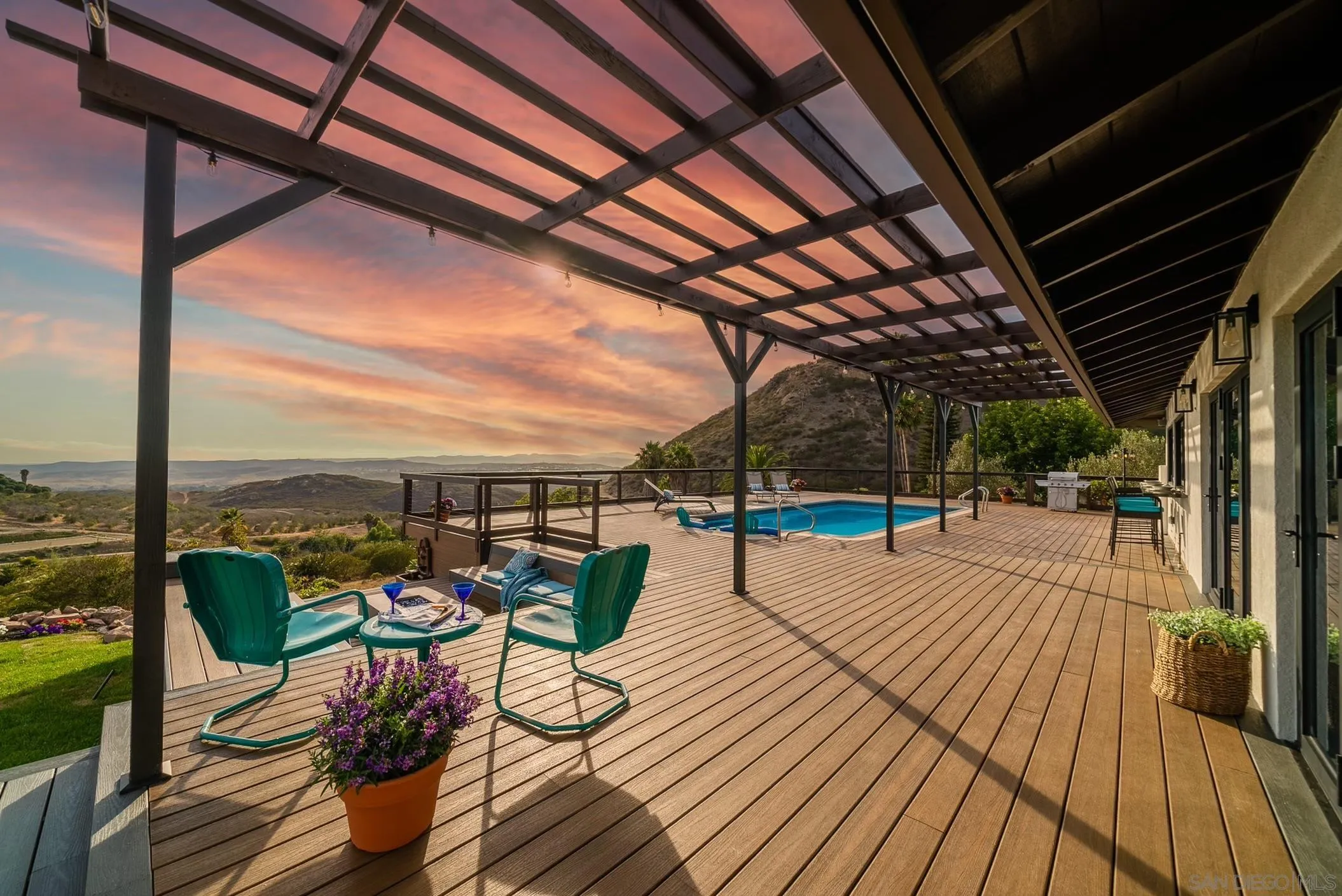 1647 Sleeping Indian Road Fallbrook, CA 92028 - Photo 1 of 48 a view of a swimming pool with a patio