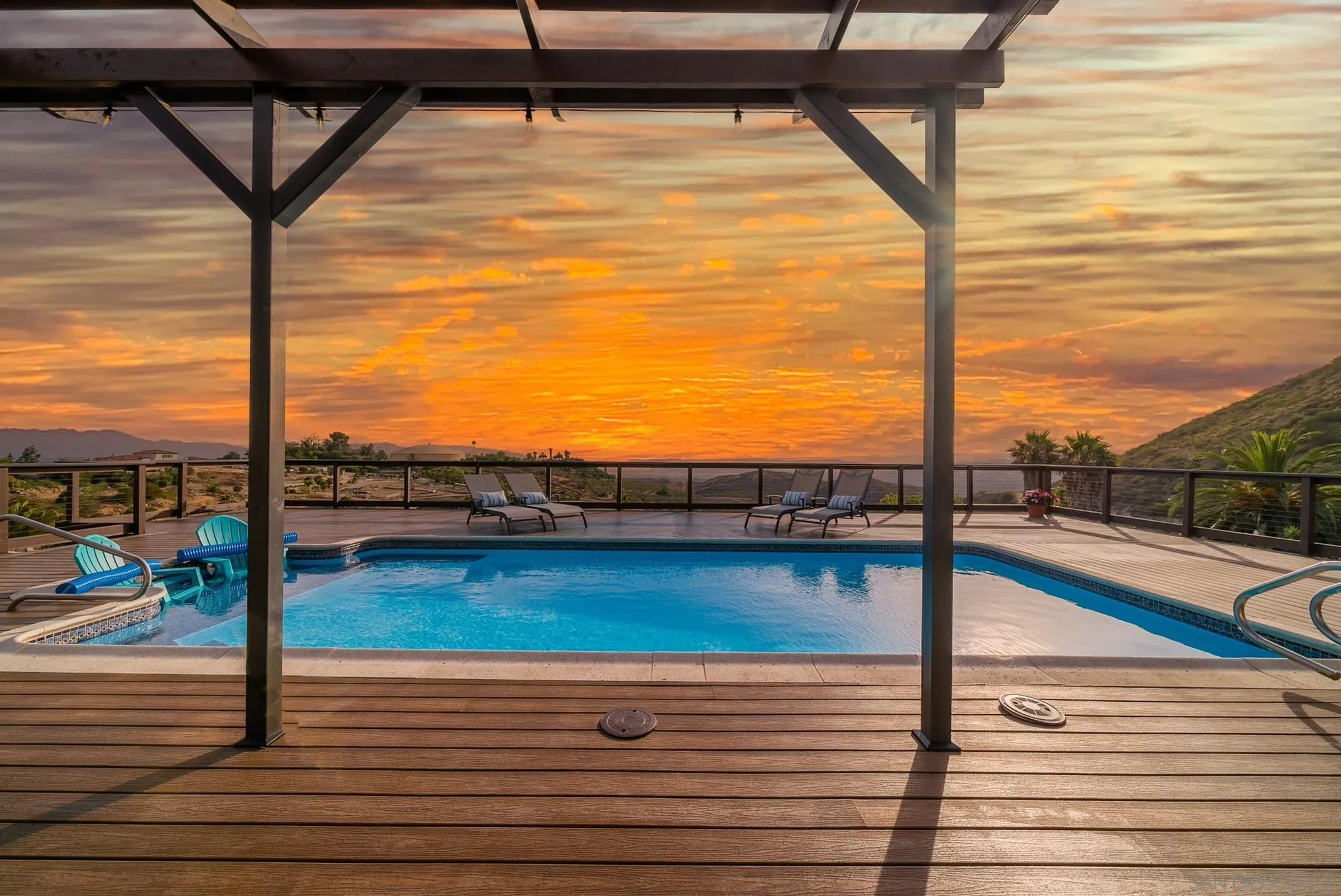 1647 Sleeping Indian Road Fallbrook, CA 92028 - Photo 3 of 48 a view of ocean from a balcony