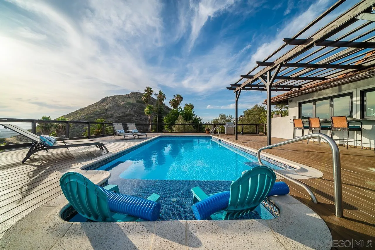 1647 Sleeping Indian Road Fallbrook, CA 92028 - Photo 36 of 48 a view of outdoor space yard swimming pool and patio
