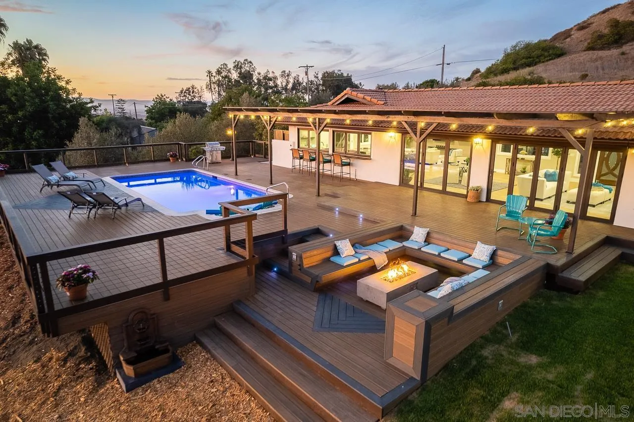 1647 Sleeping Indian Road Fallbrook, CA 92028 - Photo 39 of 48 a sitting area with pool table and chairs