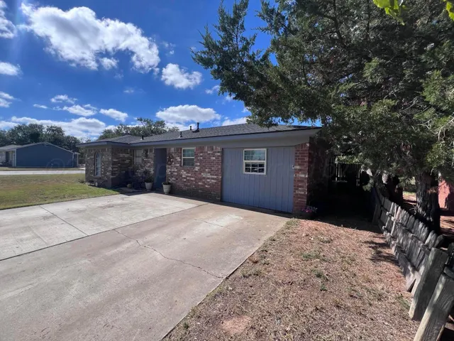 a house with a outdoor space