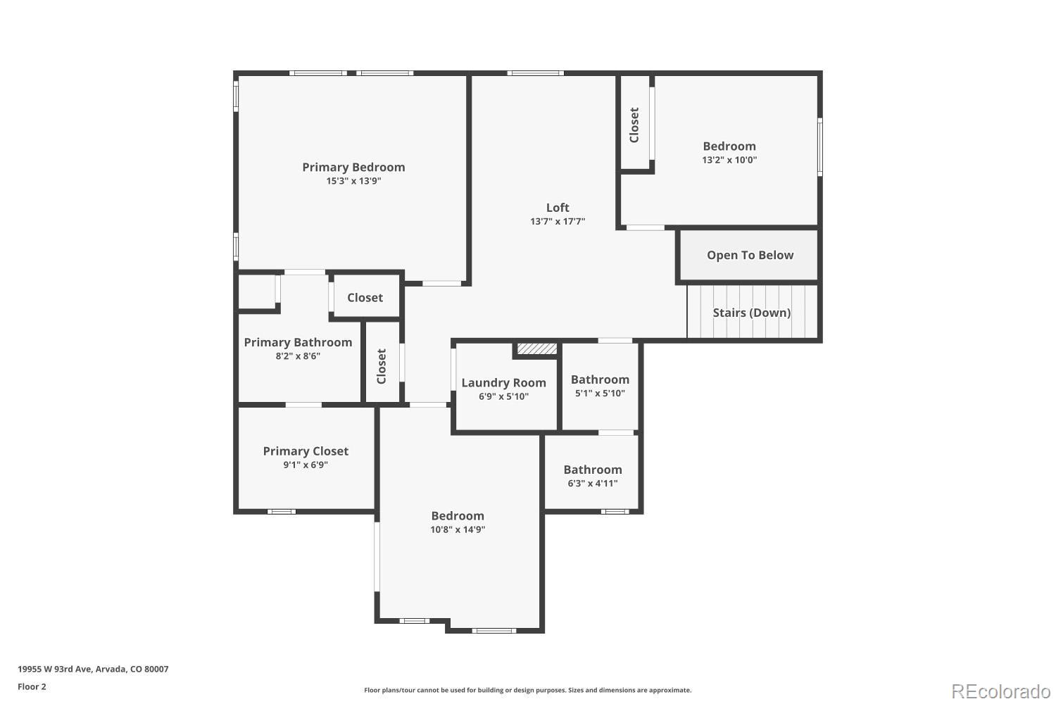 19955 West 93rd Avenue Arvada, CO 80007 - Photo 32 of 33 a picture of a floor plan