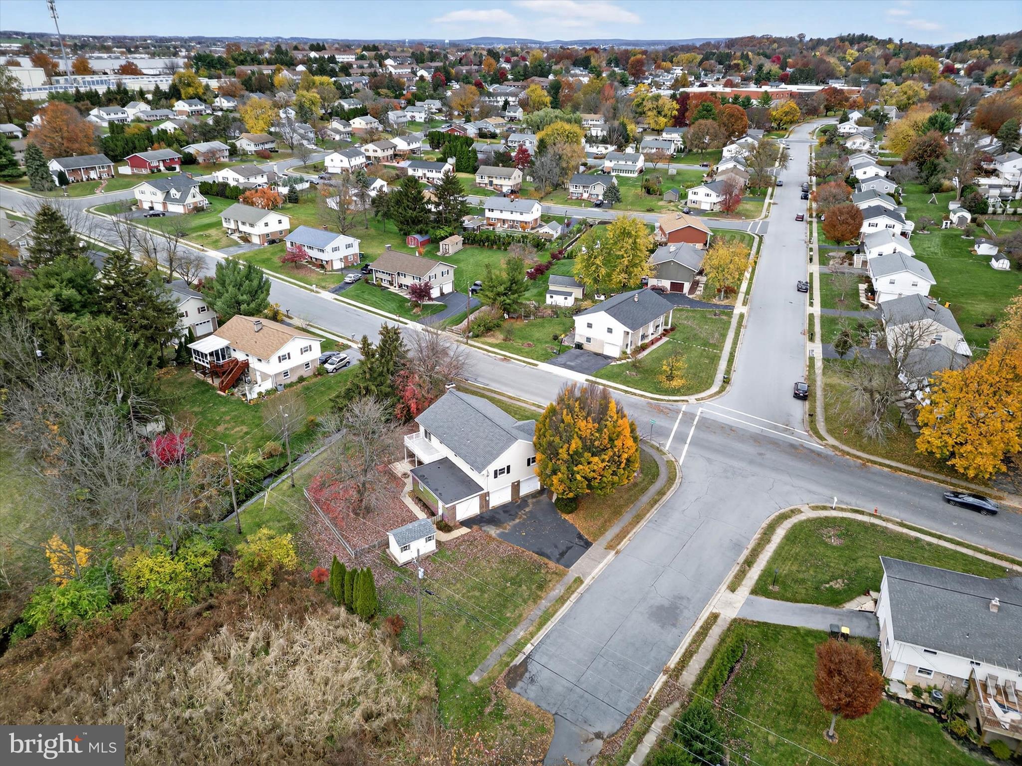444 Biscayne Road Lancaster, PA 17601 - Photo 54 of 57 an aerial view of residential houses with outdoor space