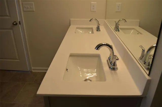 a bathroom with a sink