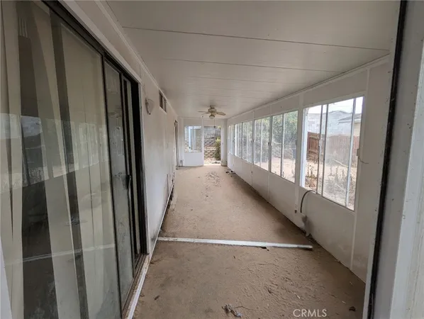 a view of a hallway