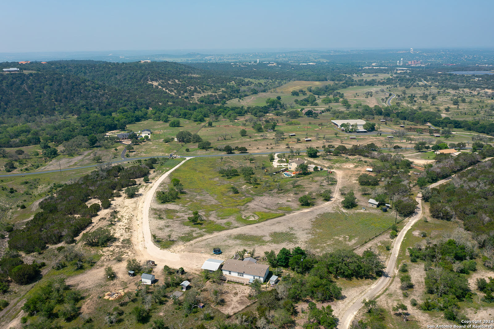 140 Twin Springs Road North Kerrville, TX 78028 - Photo 28 of 47 an aerial view of forest