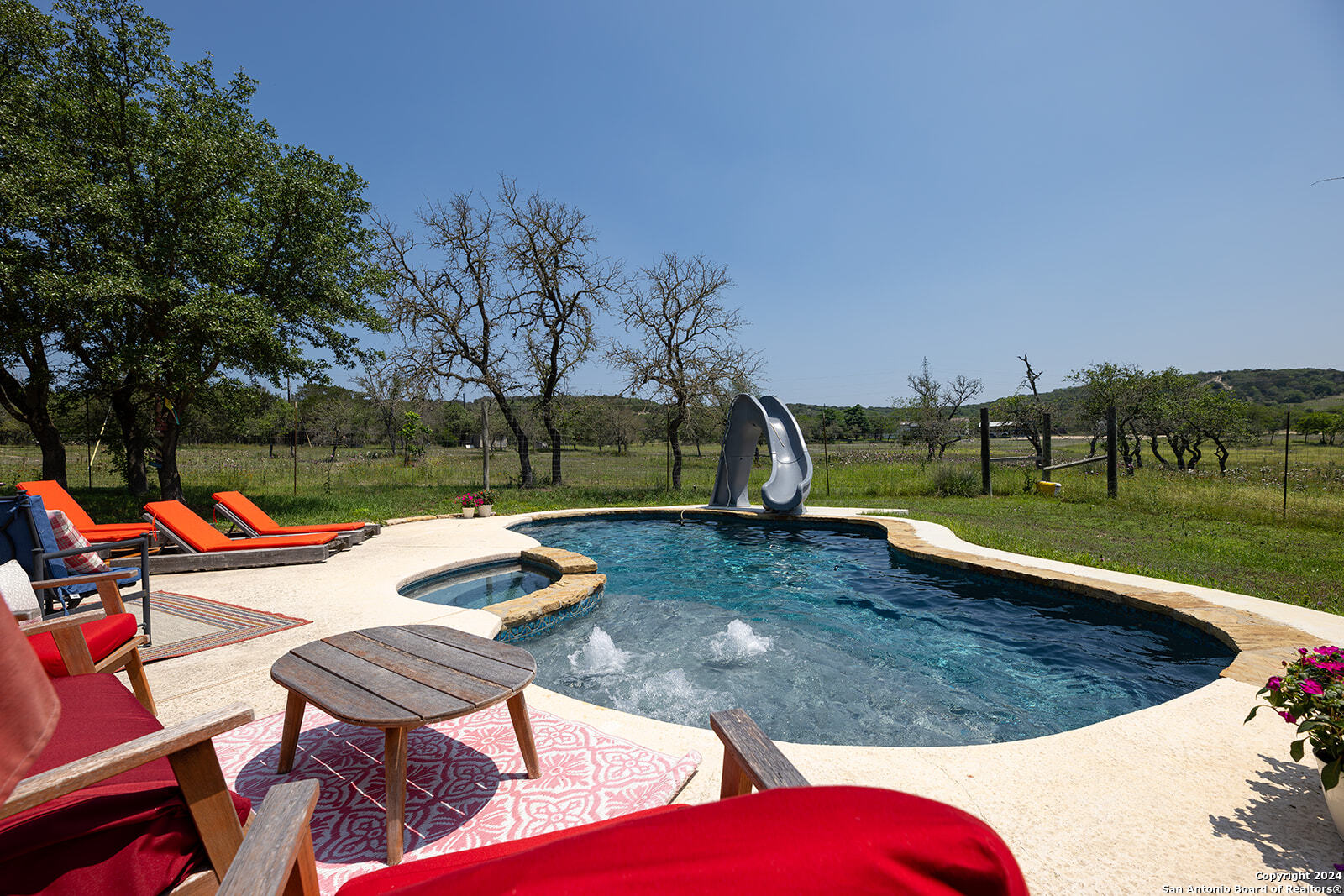140 Twin Springs Road North Kerrville, TX 78028 - Photo 5 of 47 a view of outdoor space yard deck and lake view
