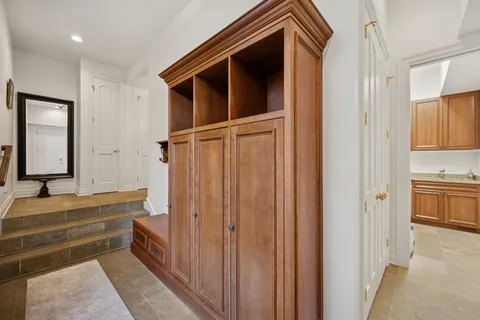 a view of entryway and hall