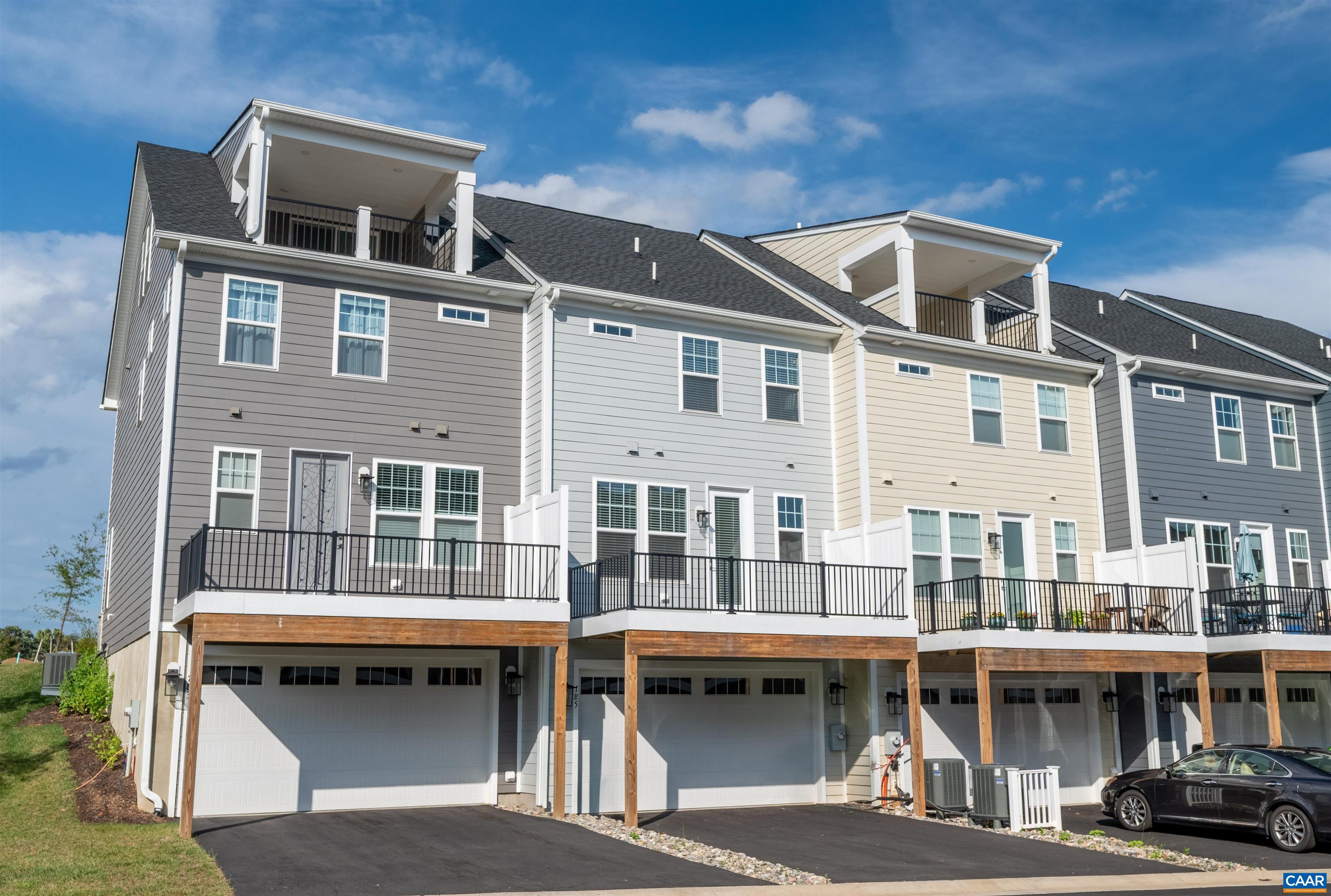 785 Park Ridge Drive Crozet, VA 22932 - Photo 44 of 50 a front view of building with a roof deck