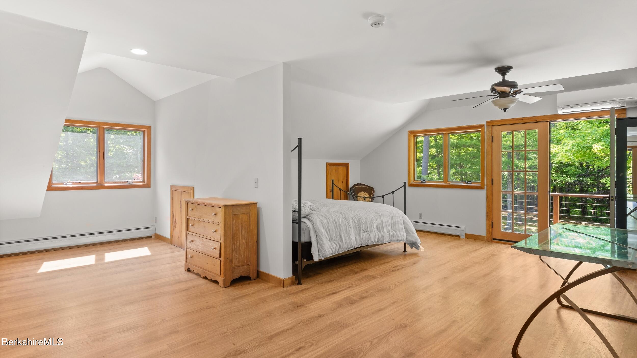 173 Hillsdale Road Egremont, MA 01230 - Photo 72 of 82 a bedroom with a bed and a large window