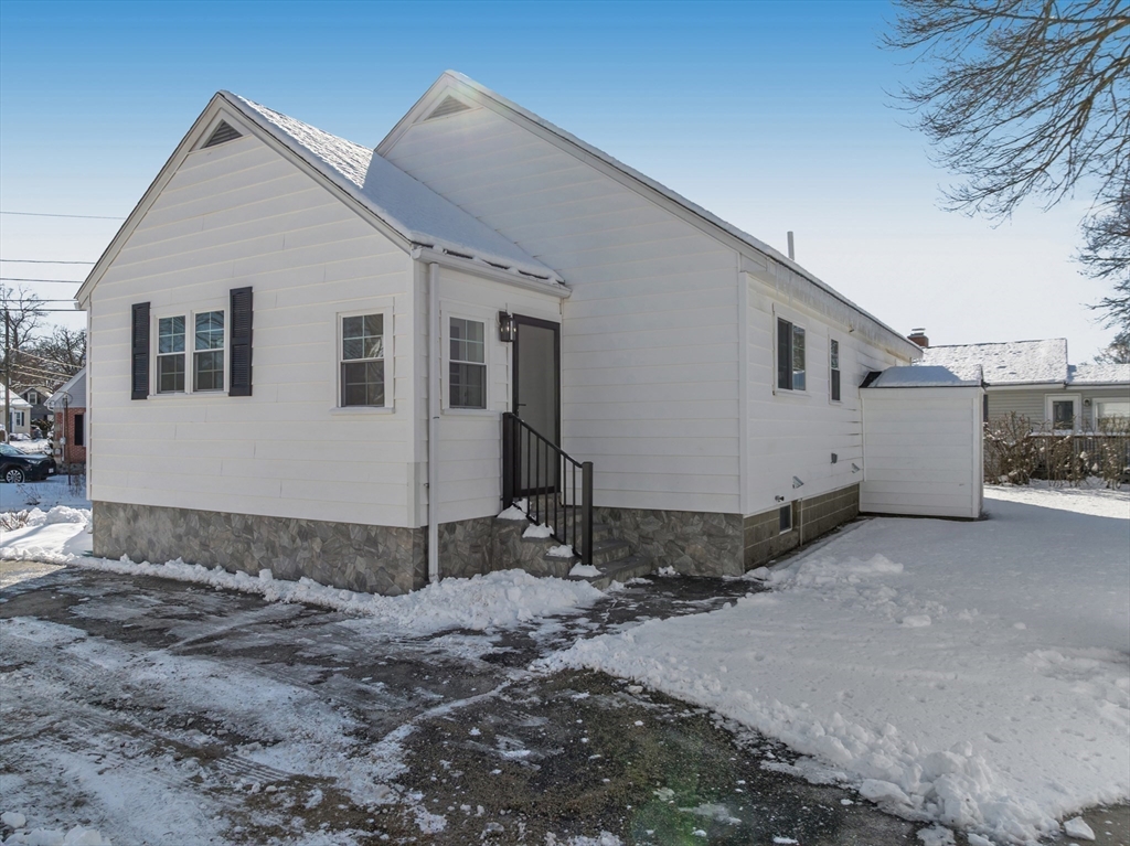 4 Hancock Street Shrewsbury, MA 01545 - Photo 26 of 33 a view of a small white house