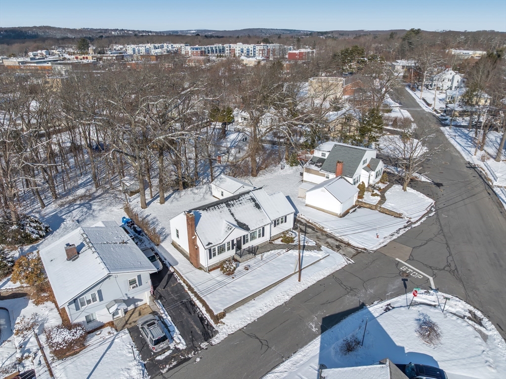 4 Hancock Street Shrewsbury, MA 01545 - Photo 29 of 33 an aerial view of a house with a mountain