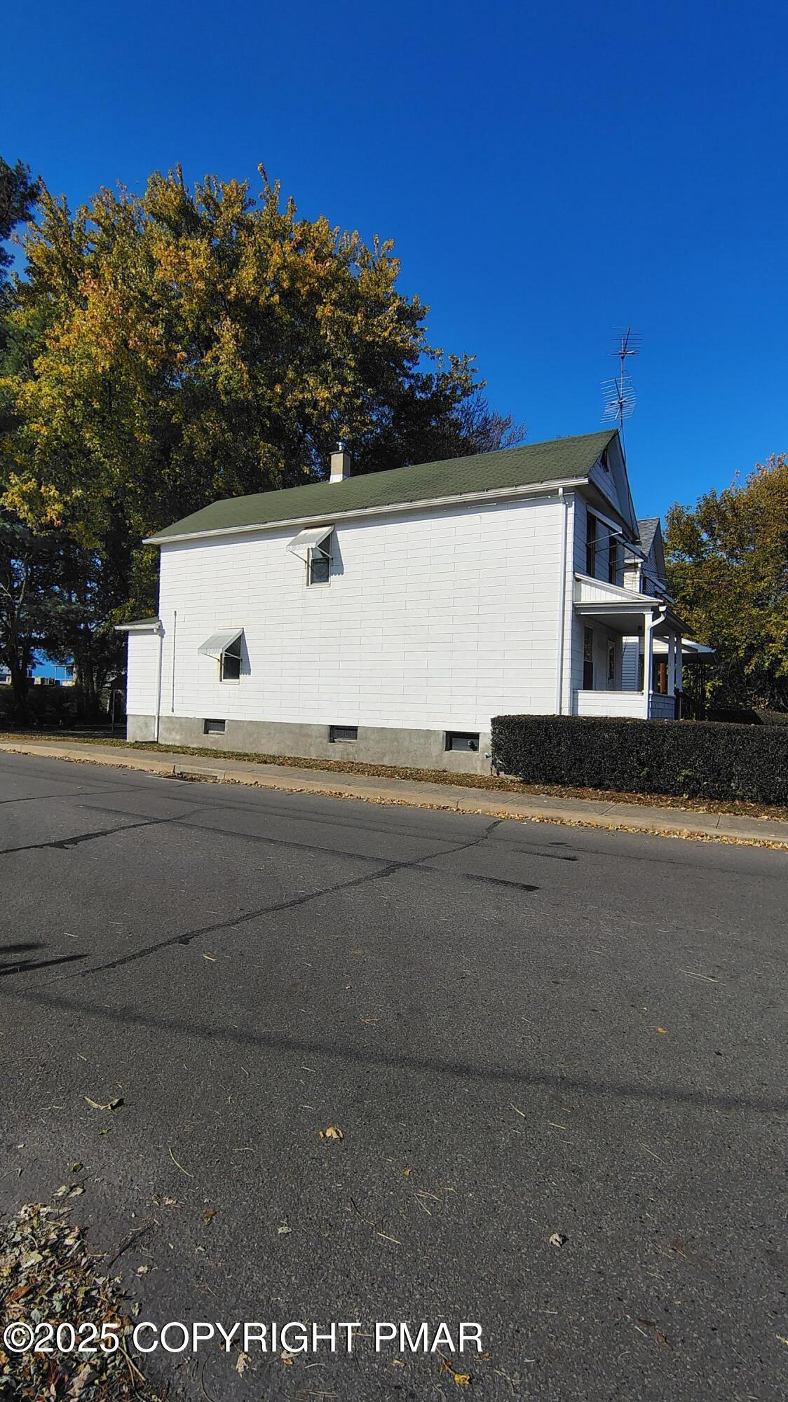 258 Factory Street Luzerne, PA 18709 - Photo 20 of 22 a view of a street with houses
