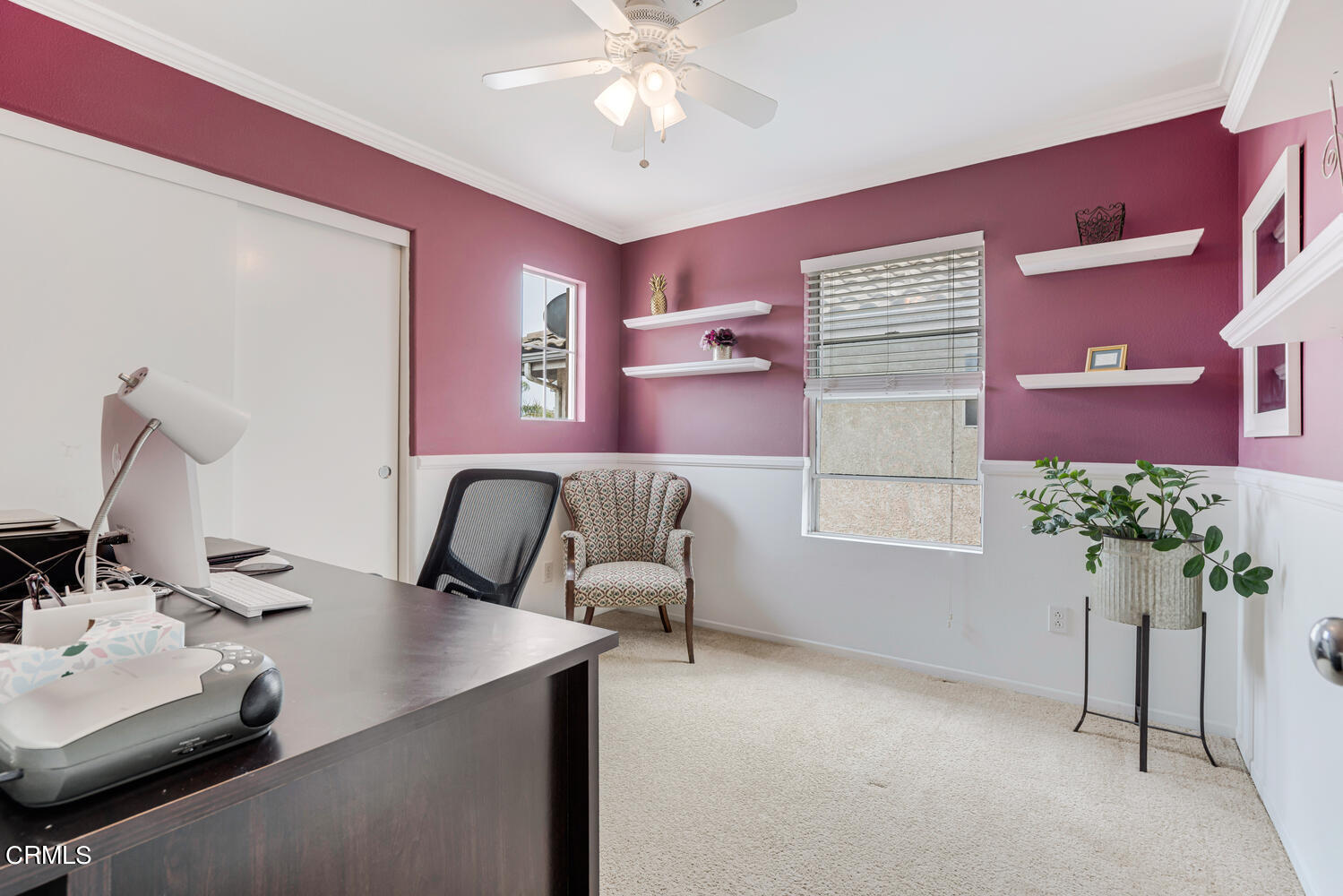 2911 Pico Place Oxnard, CA 93033 - Photo 18 of 25 a view of a workspace with furniture and a potted plant
