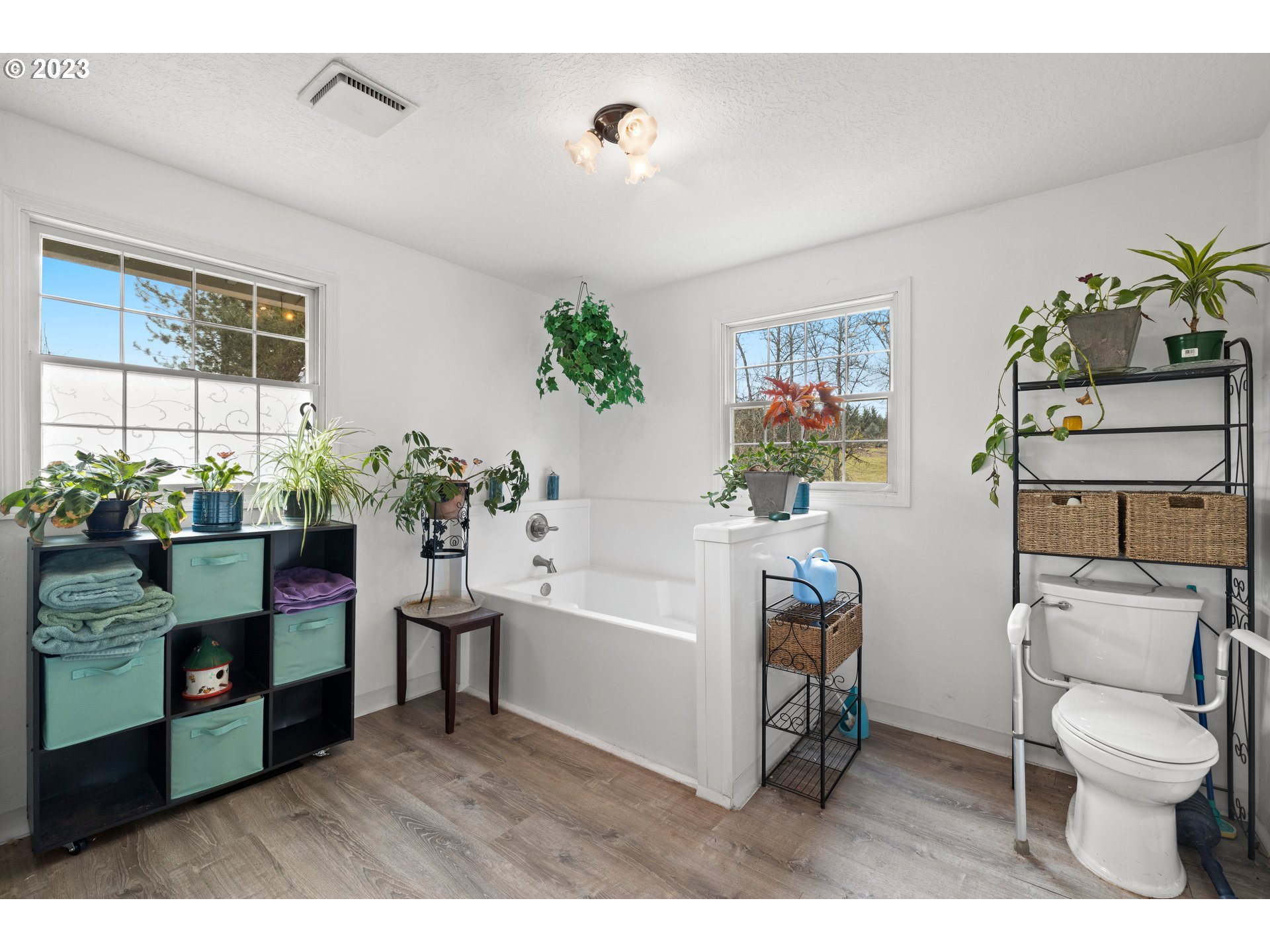 23231 South Engstrom Road Colton, OR 97017 - Photo 11 of 30 a living room with furniture and a potted plant