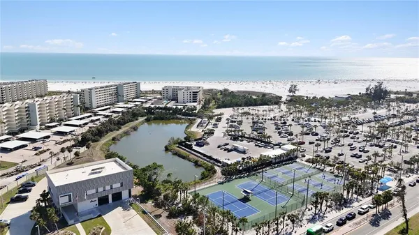 an aerial view of a city with lots of residential buildings