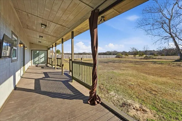 a view of ocean from a balcony