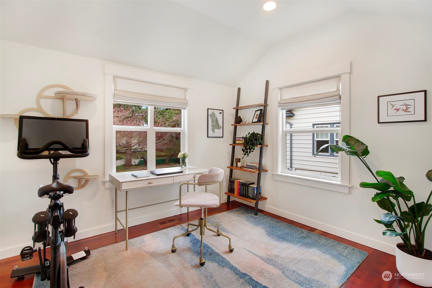 2733 49th Avenue Southwest Seattle, WA 98116 - Photo 21 of 32 a view of a livingroom with workspace and a window