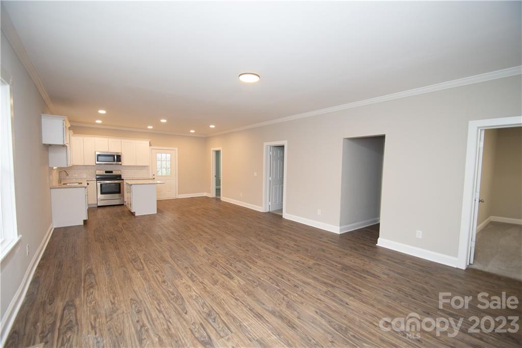 1257 Springdale Road Lancaster, SC 29720 - Photo 5 of 18 a view of kitchen with wooden floor