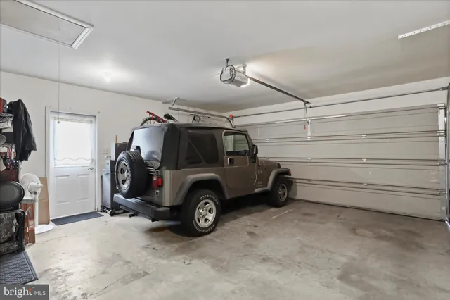 a view of car garage