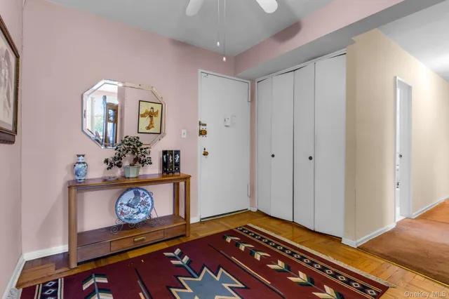 a view of room with furniture