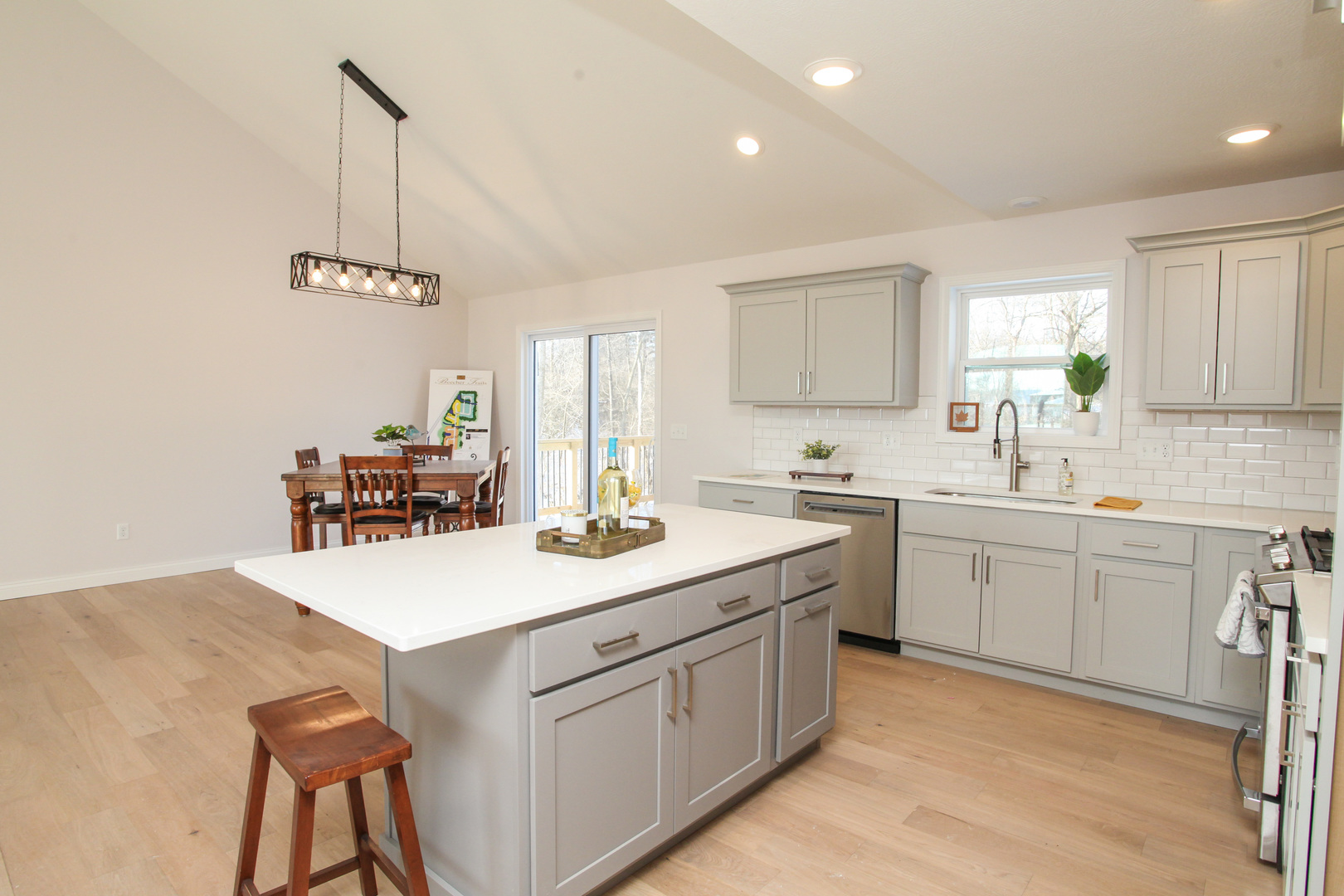 108 Dugan Trail Downs, IL 61736 - Photo 8 of 44 a kitchen with a sink cabinets and window