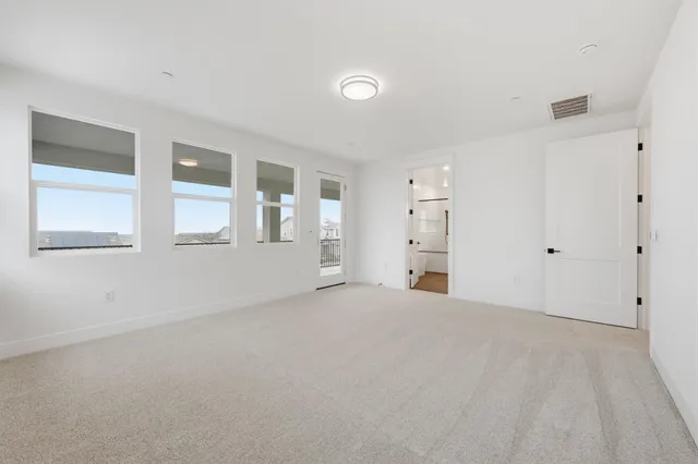 a view of empty room