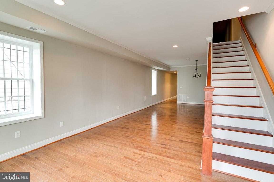 1631 U Street Southeast Washington, DC 20020 - Photo 11 of 24 a view of entryway and hall with wooden floor