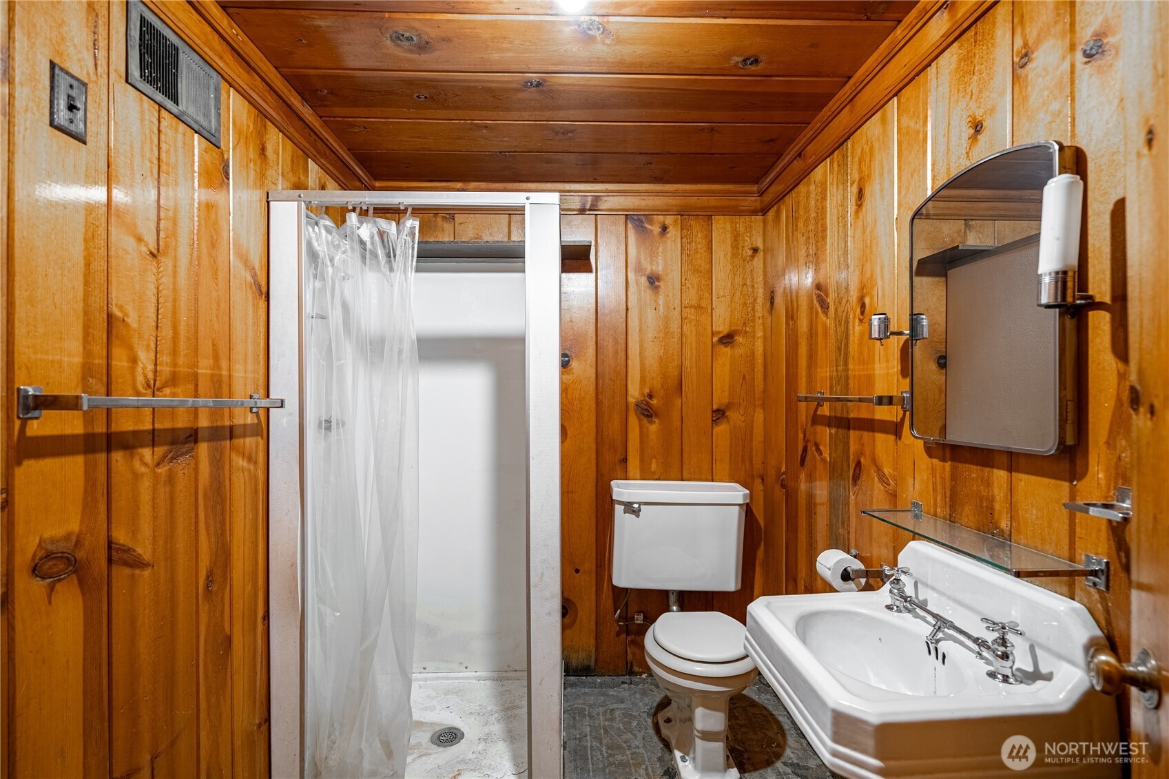 15 Beebe Fish Hatchery Road Chelan, WA 98816 - Photo 33 of 40 a bathroom with a sink toilet and shower