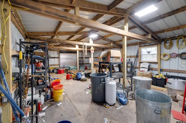 a view of an ocean with a mountain in the background