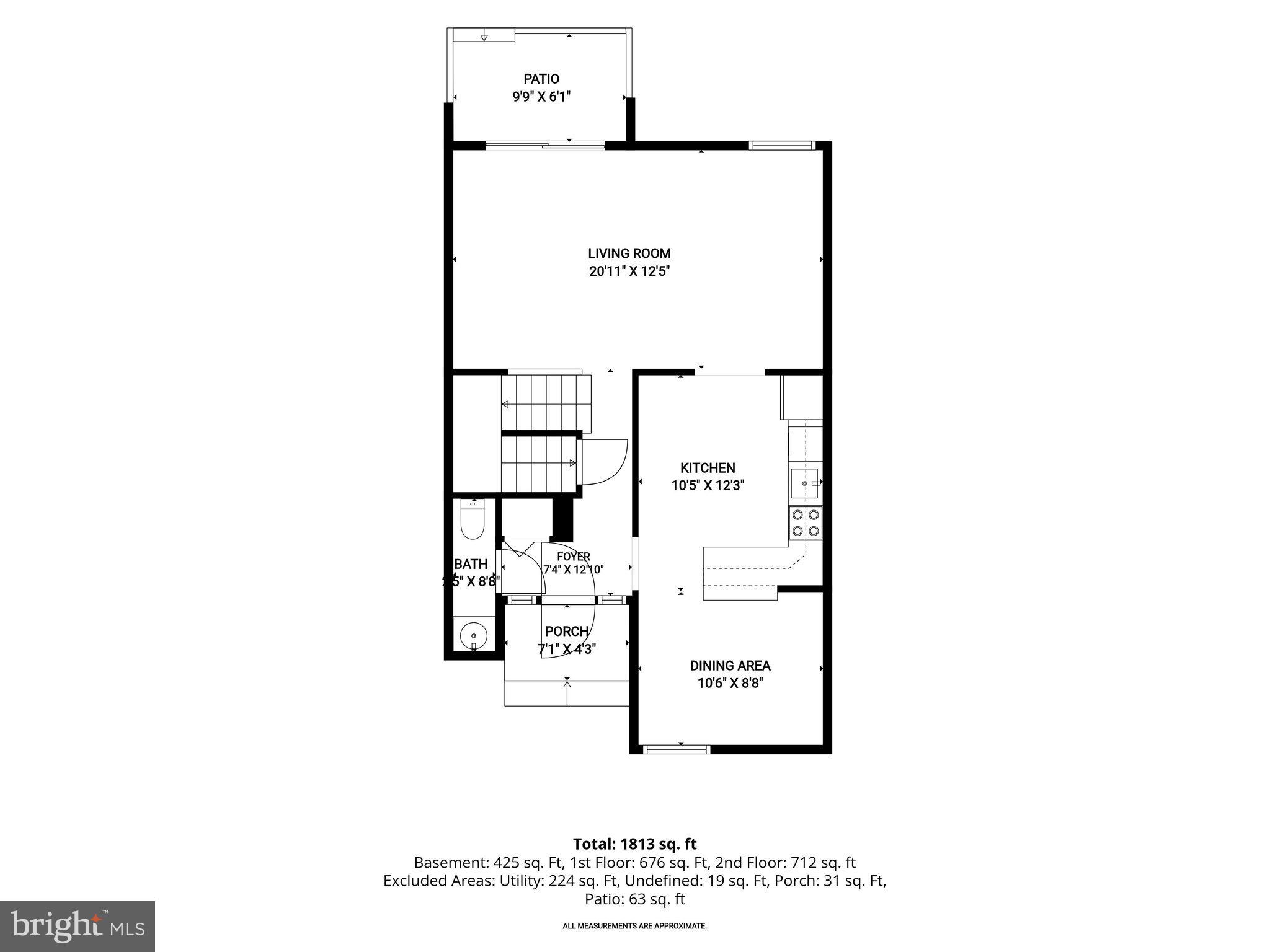 9770 Basket Ring Road Columbia, MD 21045 - Photo 40 of 43 Main Level Floor Plan