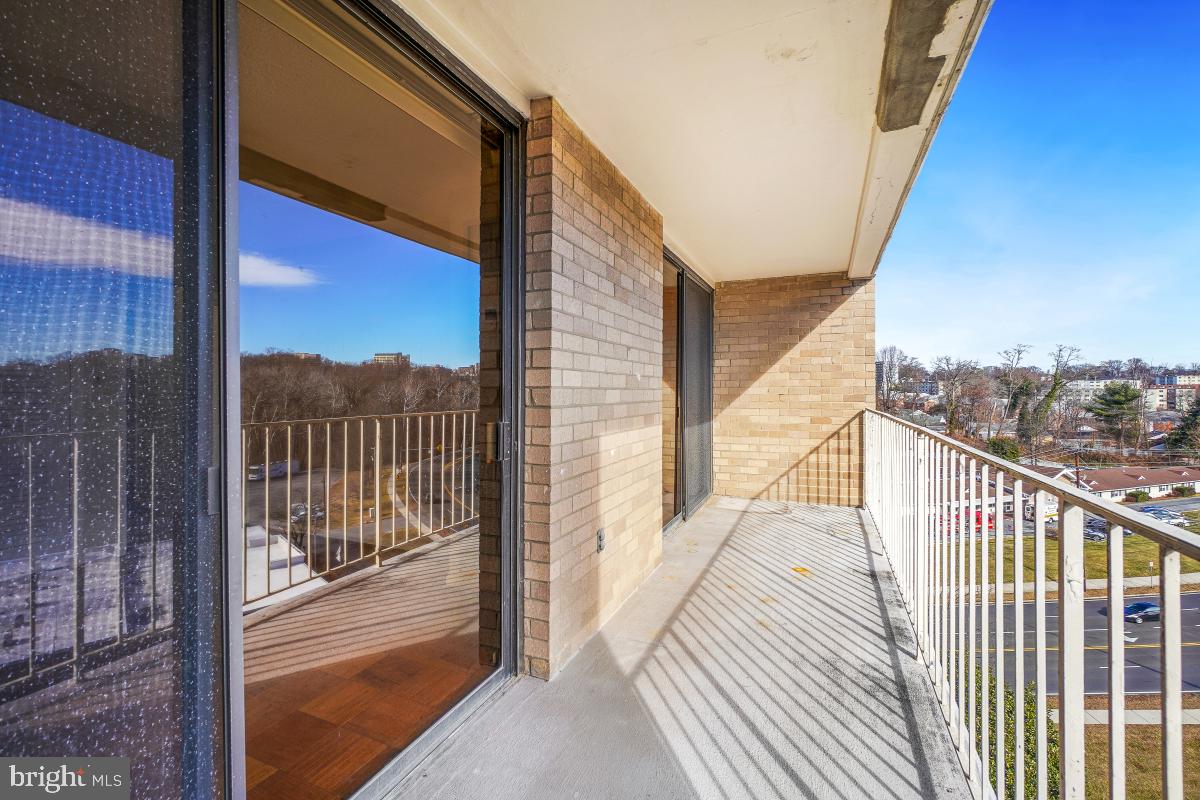 2100 Washington Avenue, Unit 9B Silver Spring, MD 20910 - Photo 17 of 60 Balcony View