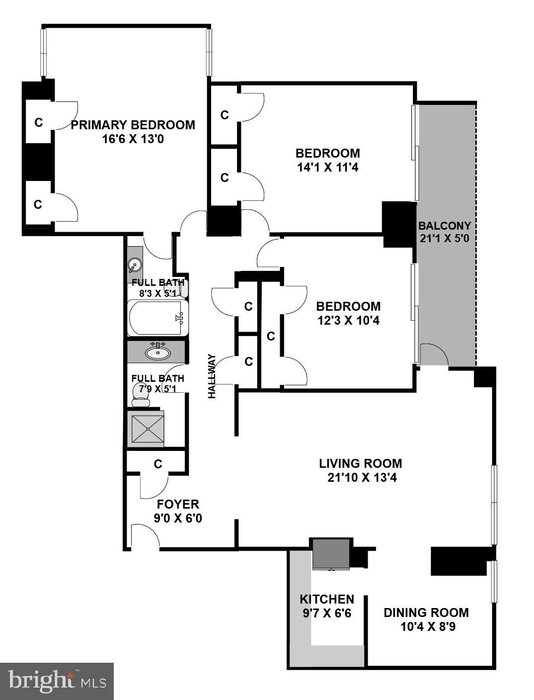 2100 Washington Avenue, Unit 9B Silver Spring, MD 20910 - Photo 28 of 60 Unit #9B