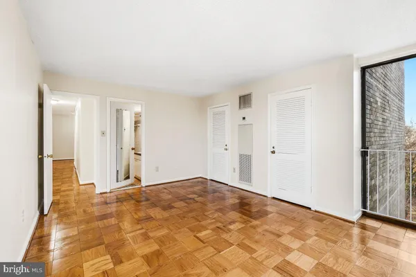 a view of a room with a very nice looking room