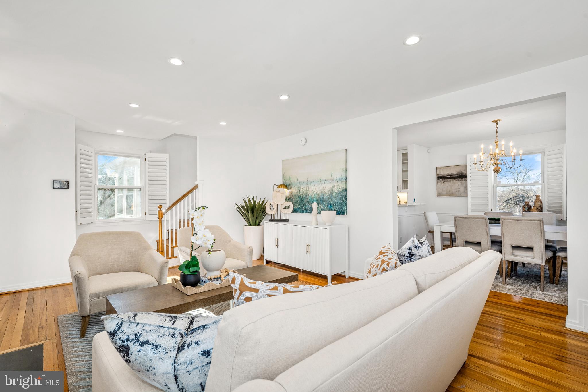 2700 Spencer Road Chevy Chase, MD 20815 - Photo 7 of 40 a living room with furniture and a large window